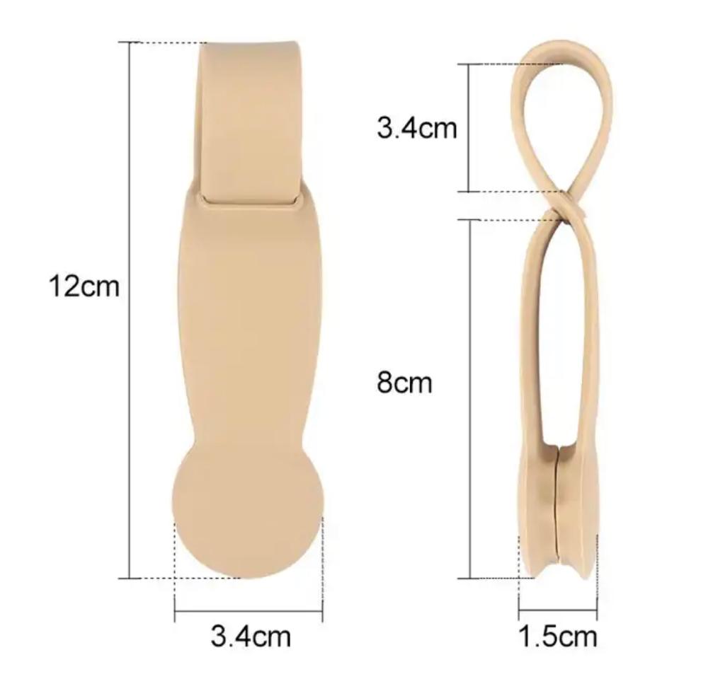 Vista 4 de CLIP MAGNETICO - COLOR: BEIGE